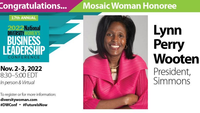 lynn perry wooten mosaic award winner poster