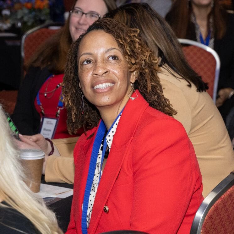 smiling woman ballroom slc44