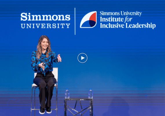 amy purdy on stage 2023 simmons leadership conference