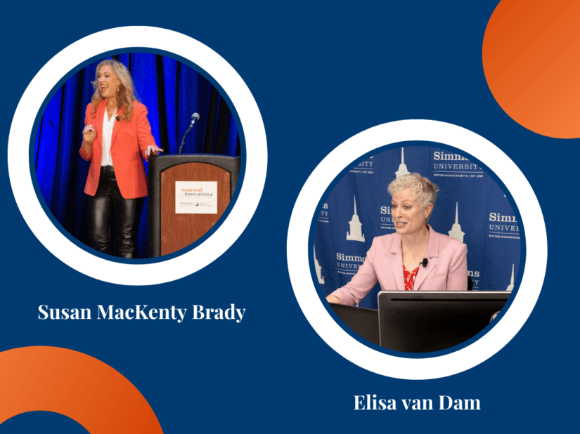 susan mackenty brady and elisa van dam presenting at slc44