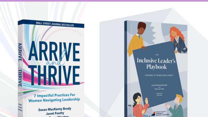 arrive and thrive and inclusive leaders playbook book covers